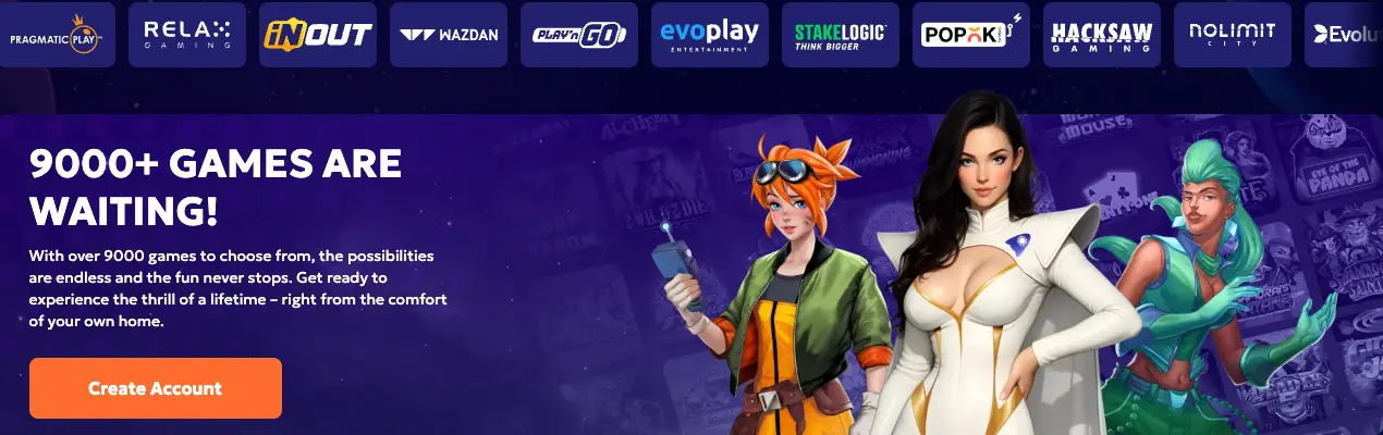 Winarius Casino Games